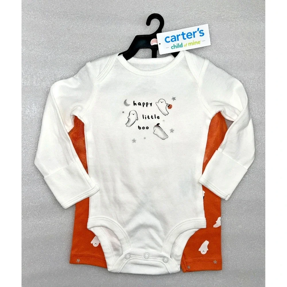 Carter's Child of Mine Baby Girl Halloween Outfit 2-Piece Set Size 0-3 Month NEW